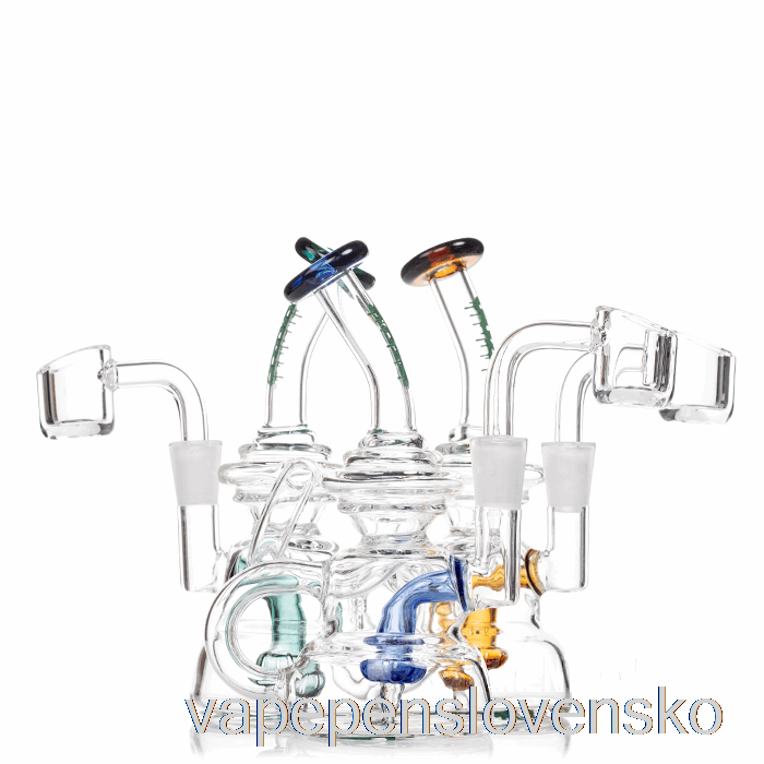 Ooze Povodne Mini Dab Rig Sliz Zeleny (clear / Green) Vape Slovensko
